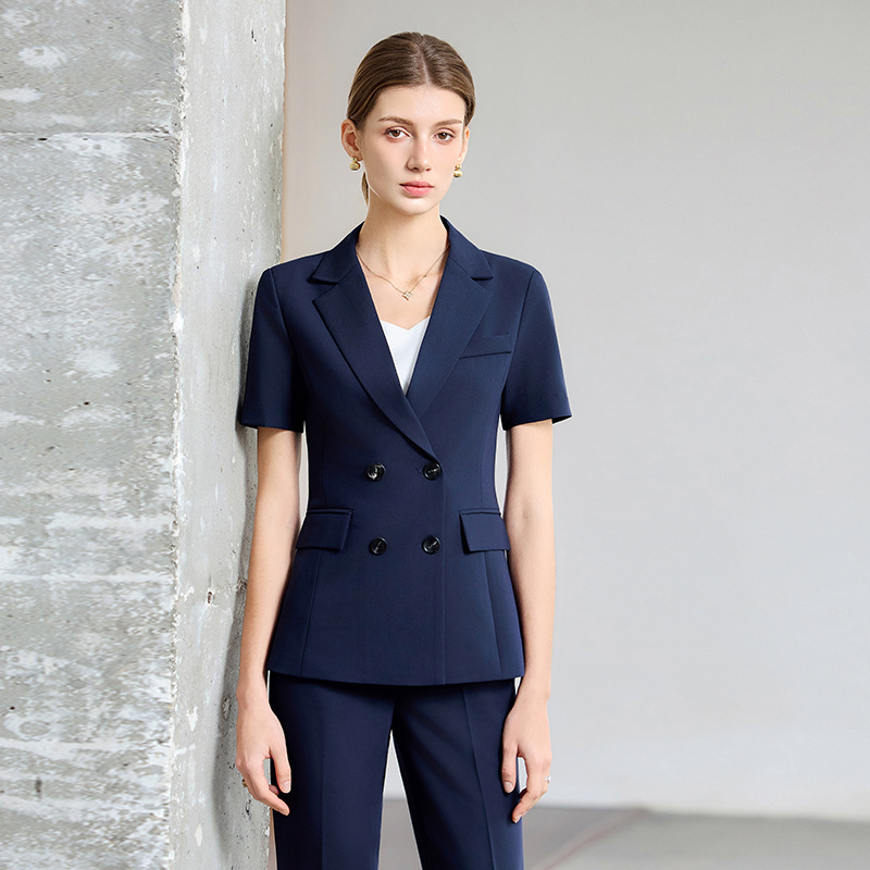 Women Formal Wear For Interview - Conjunto Feminino de Verão Fino de