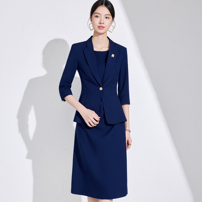 Women'S Formal Wear Pants Suit - Conjunto de Vestido Feminino 2025: Nova