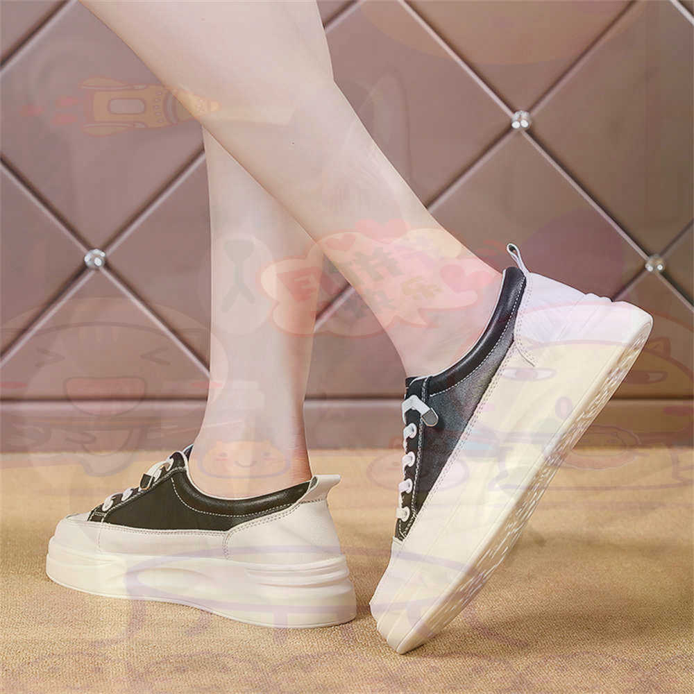 Women Formal Wear Types - Lace-up chunky mocassins mulher skate sapatos
