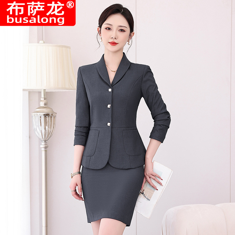 Women'S Formal Wear Stores - Conjunto de terno profissional de alta