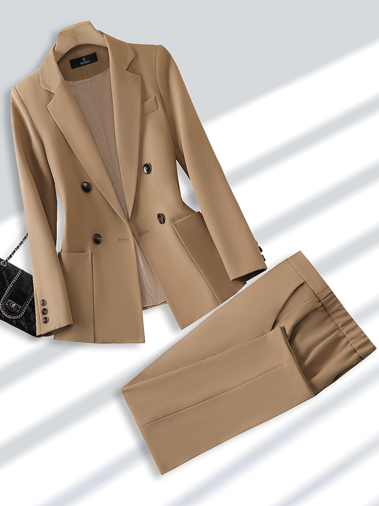 Women'S Formal Wear Pants Suit - Blazer e calças para mulheres, calça