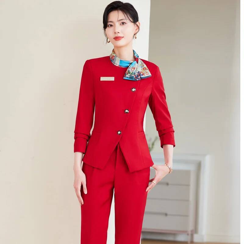 Women Formal Wear For Interview - Plus size formal elegante estilos calças