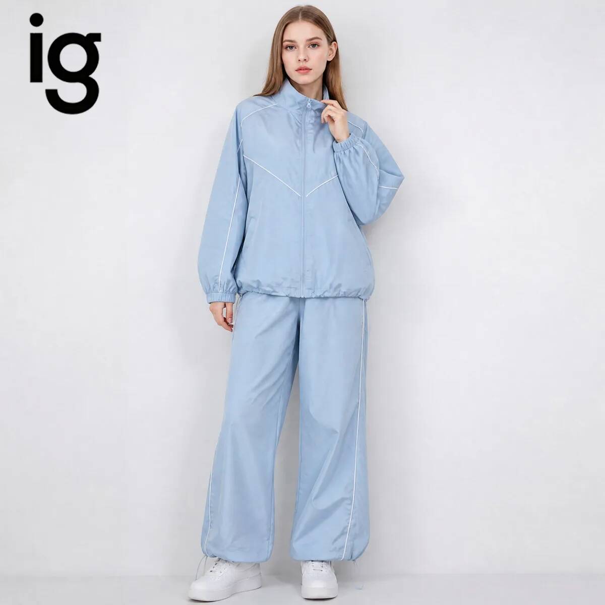 Female Formal Wear - Conjunto de agasalho feminino IG de