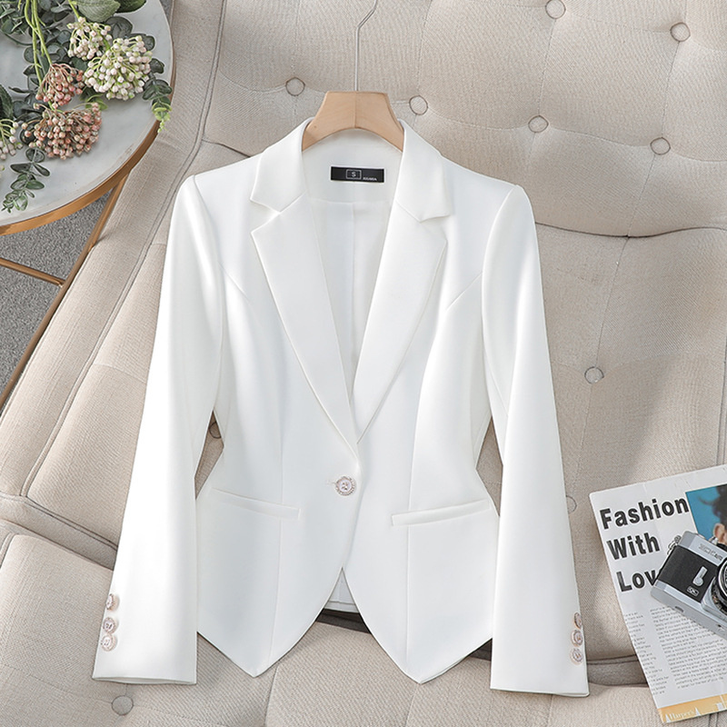 Novo Blazer Feminino Formal da - Women'S Red Formal Wear avaliação e preço