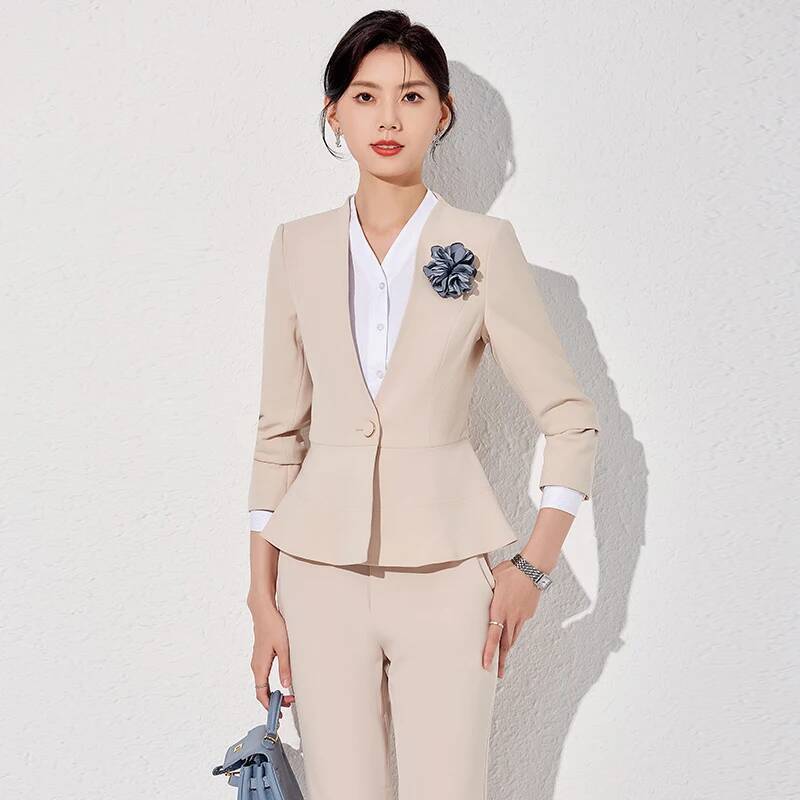 Estilos uniformes formais mulh - Women Formal Wear For Interview avaliação e preço