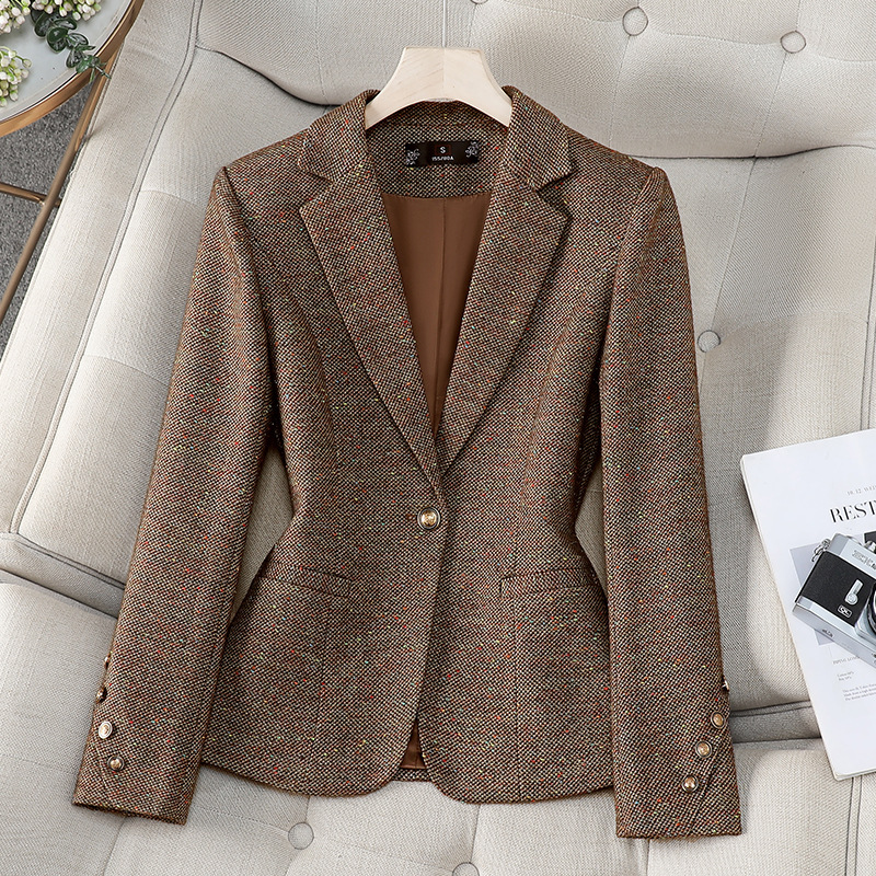 Senhoras do escritório blazer  - Women Formal Wear Business avaliação e preço