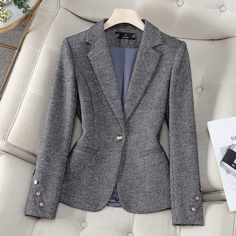 Senhoras do escritório blazer  - Women Formal Wear Business avaliação e preço