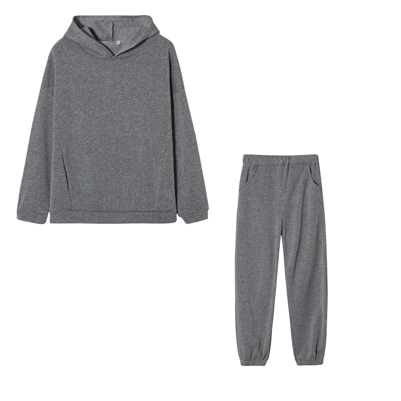 Conjunto de moletom com capuz  - Monochrome Suit Set avaliação e preço