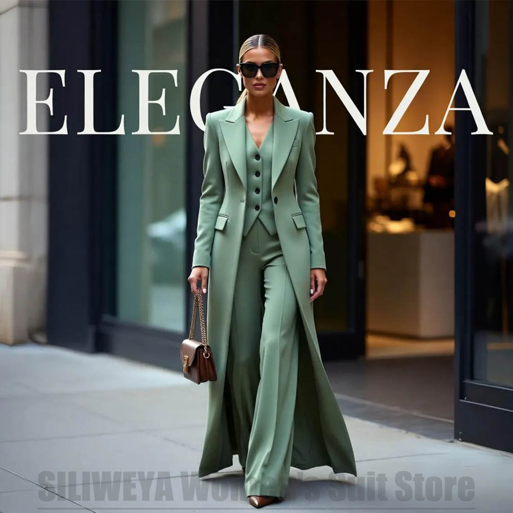 Conjunto de Terno Feminino Ele - Women'S Formal Wear Pants Suit avaliação e preço