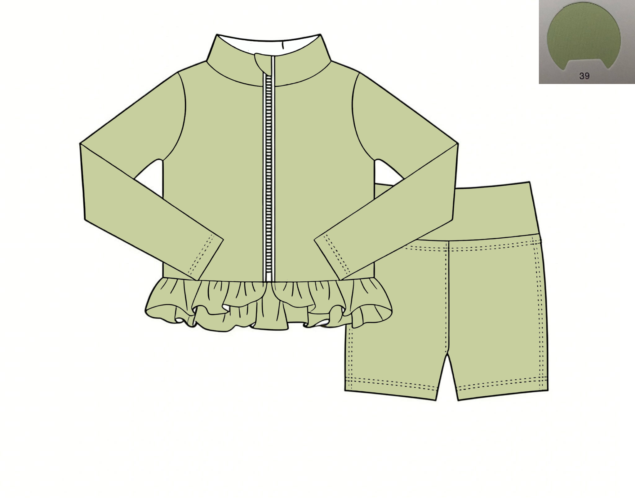 Conjunto de Yoga Monocromático - Monochrome Suit Set avaliação e preço
