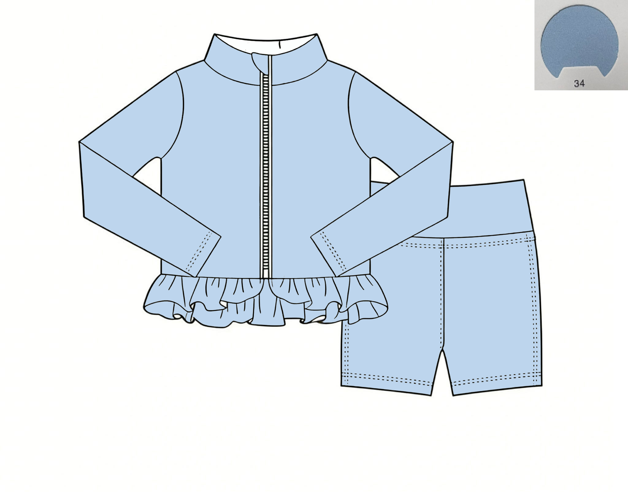 Conjunto de Yoga Monocromático - Monochrome Suit Set avaliação e preço