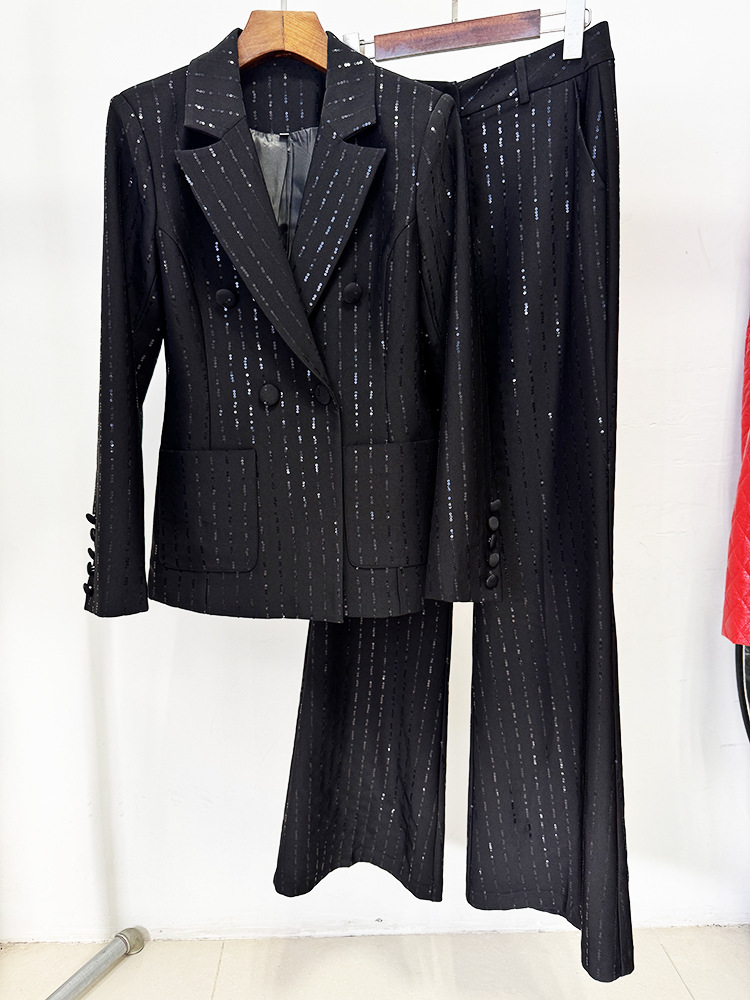 Conjunto de Blazer e Calça Fem - Women'S Formal Wear Suits avaliação e preço