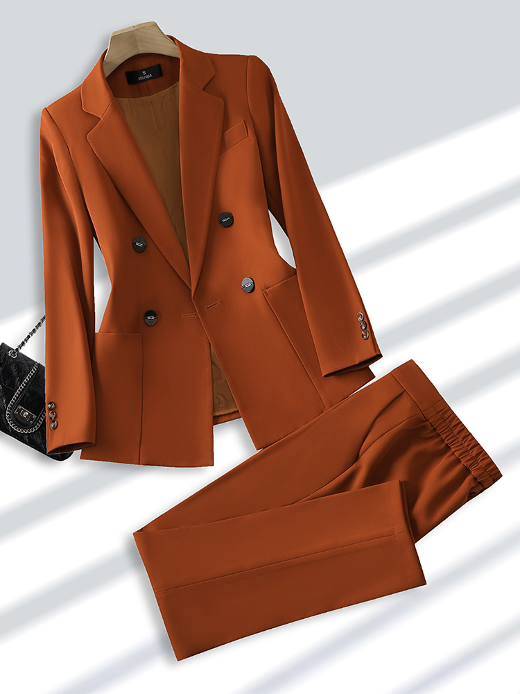 Blazer e calças para mulheres, - Women'S Formal Wear Pants Suit avaliação e preço