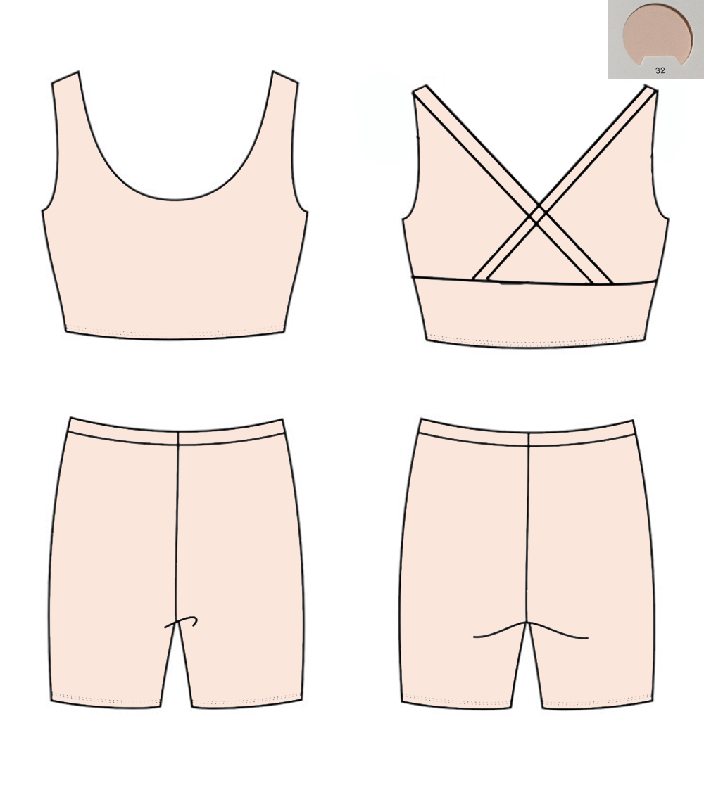 Conjunto de Yoga Monocromático - Monochrome Suit Set avaliação e preço