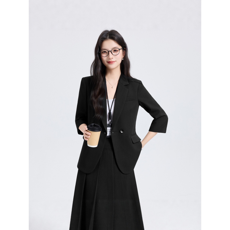 Conjunto de Terno Feminino Azu - Women'S Formal Wear Pants Suit avaliação e preço