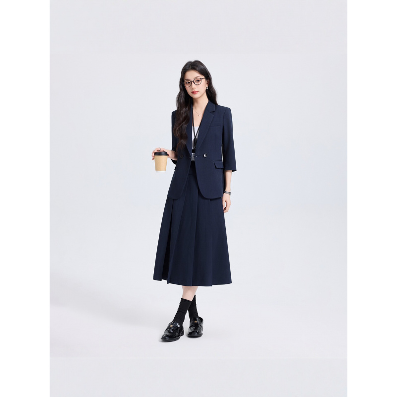 Conjunto de Terno Feminino Azu - Women'S Formal Wear Pants Suit avaliação e preço