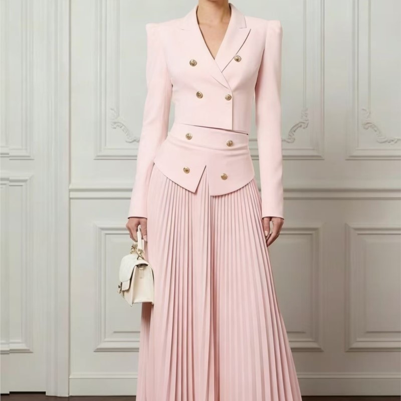 Conjunto Elegante de 2 Peças:  - Women'S Formal Wear Suits avaliação e preço