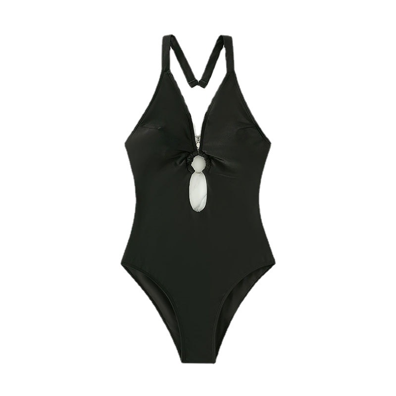 Fato de banho feminino com ciq - Monochrome Suit Set avaliação e preço