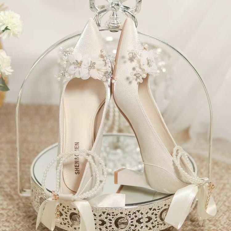 Sapatos de Casamento Estilo Fr - Women'S Formal Wear For Wedding avaliação e preço