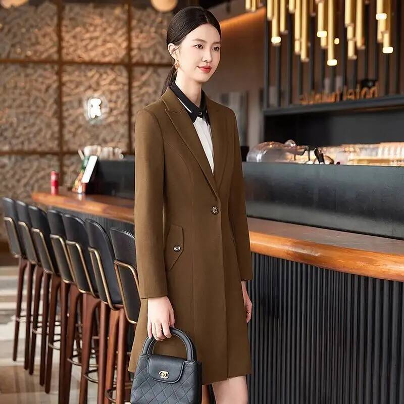 Tecido de alta qualidade outon - Women Formal Wear For Interview avaliação e preço