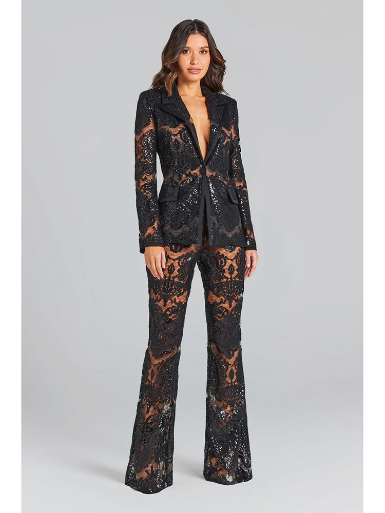Conjunto de Terno Feminino HIG - Women'S Formal Wear Suits avaliação e preço
